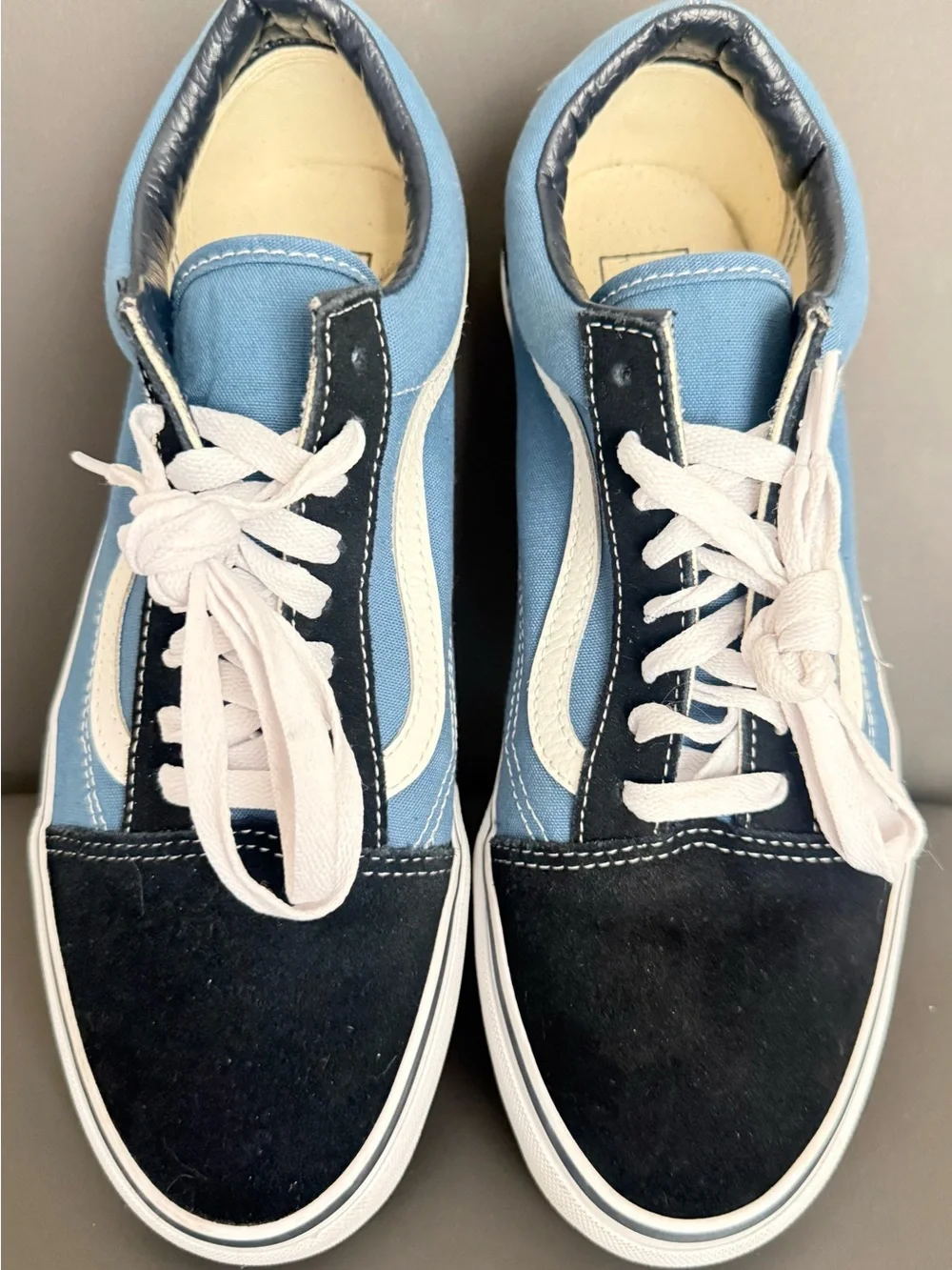 VANS Old Skool Navy Men's Skate Shoes Size 9.5